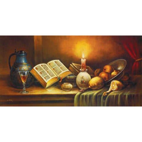 Silent Hours I White Modern Wood Framed Art Print by Pila