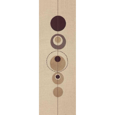 Conciousness I Gold Ornate Wood Framed Art Print with Double Matting by Design Show