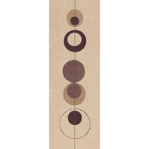 Conciousness II Black Modern Wood Framed Art Print with Double Matting by Design Show