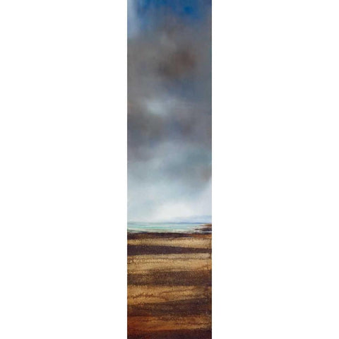 Coastal Retreat II White Modern Wood Framed Art Print by Dworok, Peter