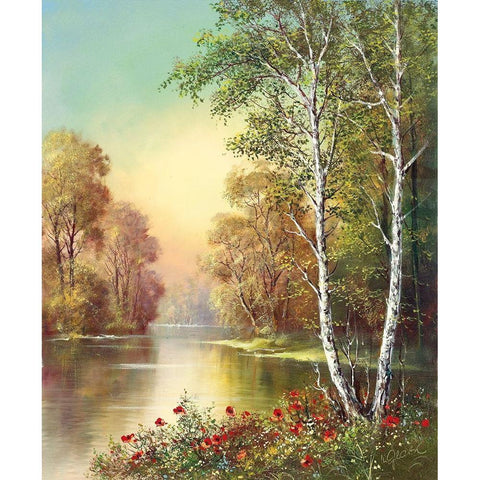 JOSEPHS FAVOURITE II Black Modern Wood Framed Art Print with Double Matting by Glassl, Helmut