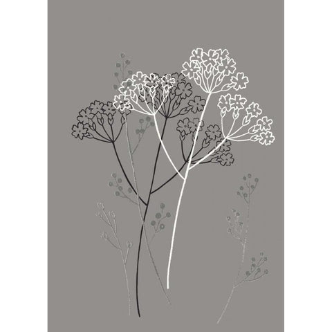 Elementary I Black Modern Wood Framed Art Print by Design Show