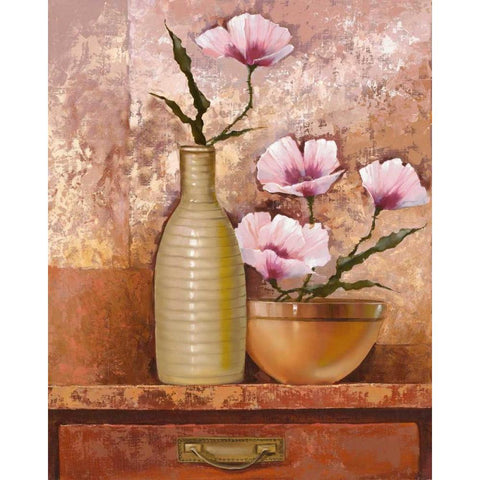 Cottage Kitchen II Gold Ornate Wood Framed Art Print with Double Matting by Babichev