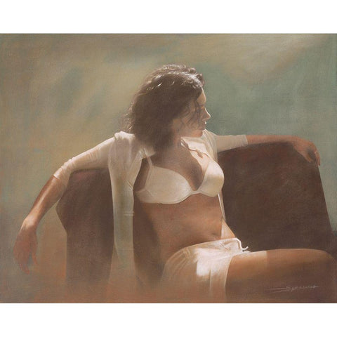 INSEGNATE DI BALLO Black Modern Wood Framed Art Print by Sgarbossa, Antonio