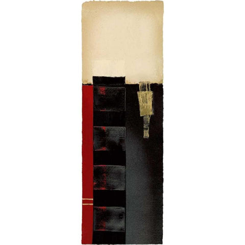 Street Life I Black Modern Wood Framed Art Print by Carter, Brad