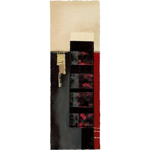 Street Life II Gold Ornate Wood Framed Art Print with Double Matting by Carter, Brad