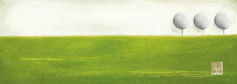 A Perfect Day II White Modern Wood Framed Art Print with Double Matting by Gore, Ally-Reader, Robert