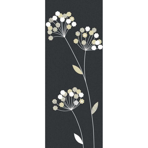 Starlight White Modern Wood Framed Art Print by Design Show