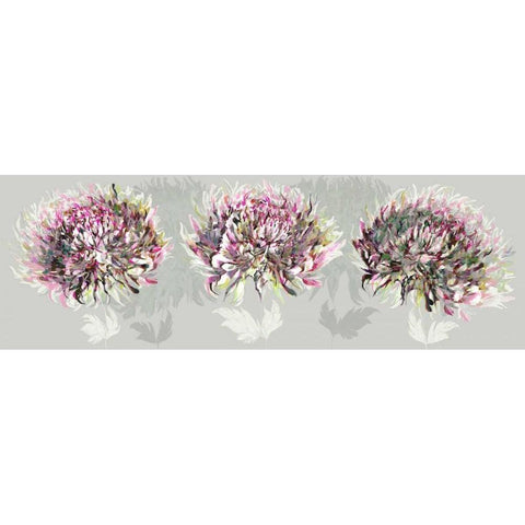 Pink Allure I White Modern Wood Framed Art Print by Scaffardi, Sally
