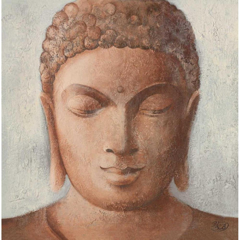 Serenity II Black Modern Wood Framed Art Print by Verbeek-Van Den Broek