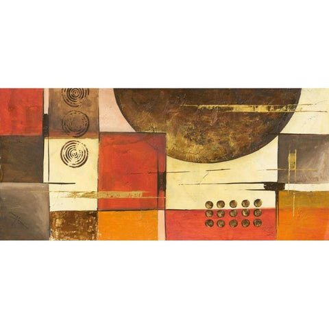 Sphere Ascendance I Black Modern Wood Framed Art Print by Kikani, Umang