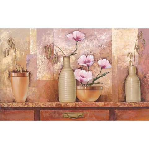 COMP COTTAGE KITCHEN White Modern Wood Framed Art Print by Babichev