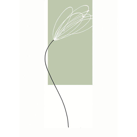 EARTH-BOUND I White Modern Wood Framed Art Print by Sakai, Takashi