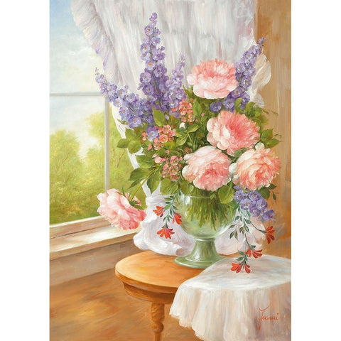 ON A SUNNY DAY II White Modern Wood Framed Art Print by Fasani
