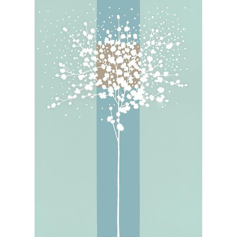 SPARKLING BLUE II Black Modern Wood Framed Art Print by Sakai, Takashi