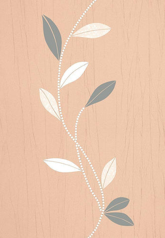 SILVER SPLENDOR II White Modern Wood Framed Art Print with Double Matting by Design Show