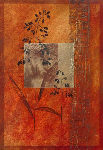 Autumn Prelude II Black Ornate Wood Framed Art Print with Double Matting by Verbeek-Van Den Broek