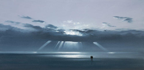 NATURES BOUNTY White Modern Wood Framed Art Print with Double Matting by Lee, Spencer