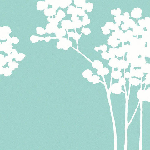 SUMMERS BOUNTY V White Modern Wood Framed Art Print by Sakai, Takashi
