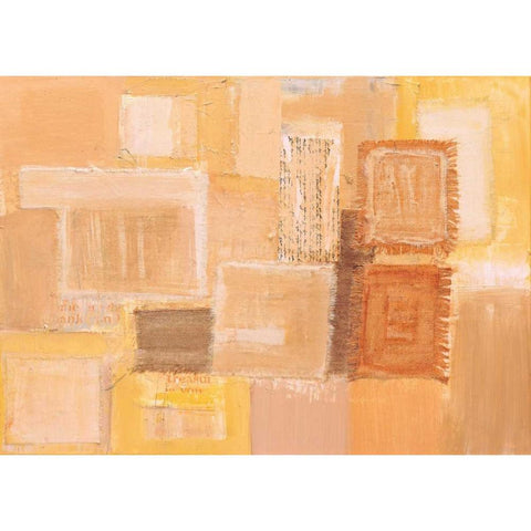 Harmony II Black Modern Wood Framed Art Print by Gehring, Irmtraud