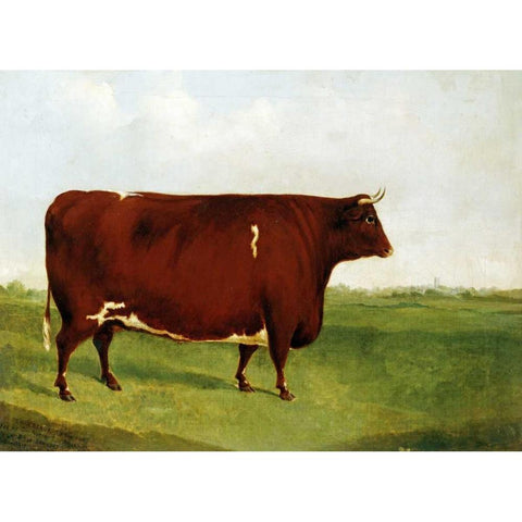 Twin Beast Black Modern Wood Framed Art Print with Double Matting by Sinclair, G.