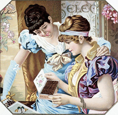 La Rosa White Modern Wood Framed Art Print with Double Matting by Unknown