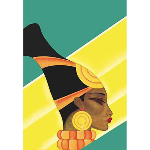 From Darkest Africa, 1927 Black Modern Wood Framed Art Print by McIntosh, Frank