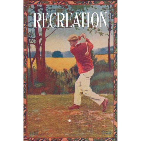 Recreation White Modern Wood Framed Art Print by Unknown