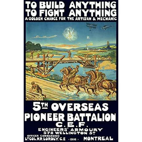 To Build Anything, To Fight Anything Black Modern Wood Framed Art Print with Double Matting by Inventions