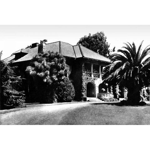 The Lodge, San Francisco, CA Gold Ornate Wood Framed Art Print with Double Matting by Vintage San Francisco