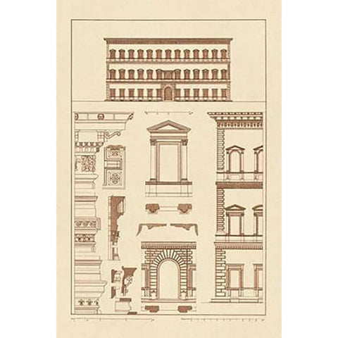 Palazzo Vendramin - Calergi at Venice Gold Ornate Wood Framed Art Print with Double Matting by Buhlmann, J.