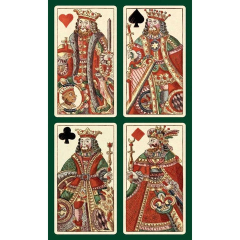 Kings - Bauern Hochzeit Deck White Modern Wood Framed Art Print by Gobl, Andreas Benedictus