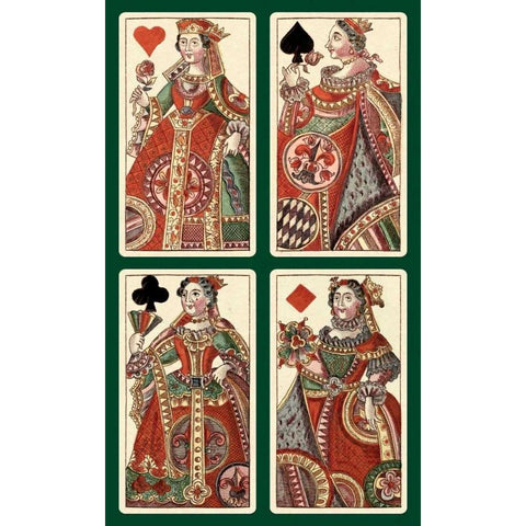 Queens - Bauern Hochzeit Deck Gold Ornate Wood Framed Art Print with Double Matting by Gobl, Andreas Benedictus