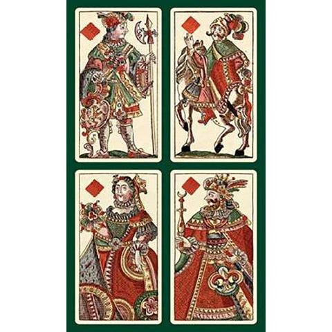 Diamonds (Bauern Hochzeit Deck) Black Modern Wood Framed Art Print with Double Matting by Gobl, Andreas Benedictus