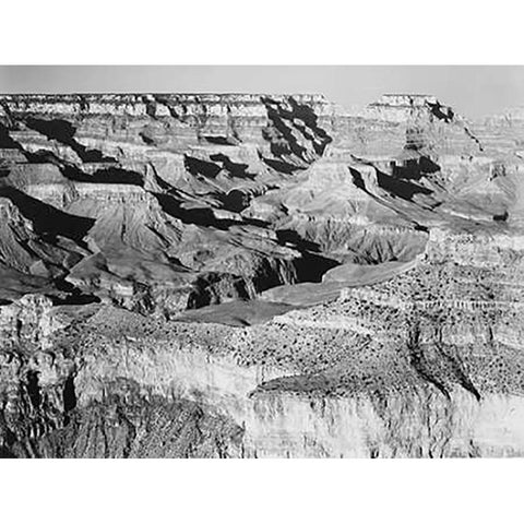 Grand Canyon National Park, Arizona - National Parks and Monuments, 1940 Gold Ornate Wood Framed Art Print with Double Matting by Adams, Ansel