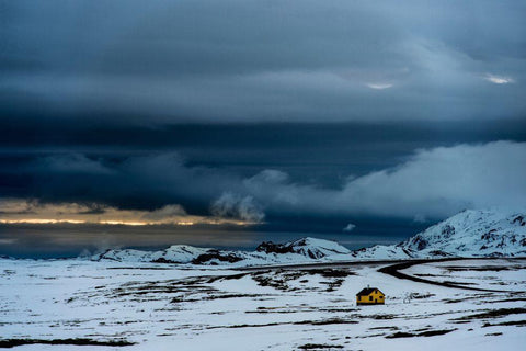 Prelude To The Dream Black Ornate Wood Framed Art Print with Double Matting by Lee, Hengki