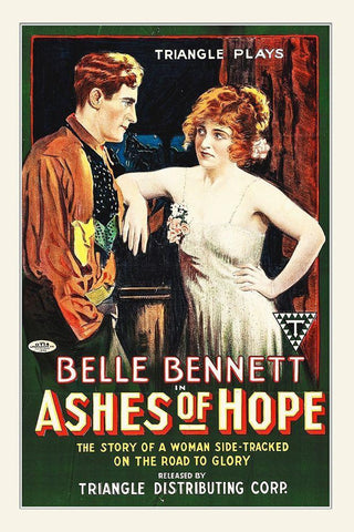 Ashes of Hope 2 White Modern Wood Framed Art Print with Double Matting by Hollywood Photo Archive