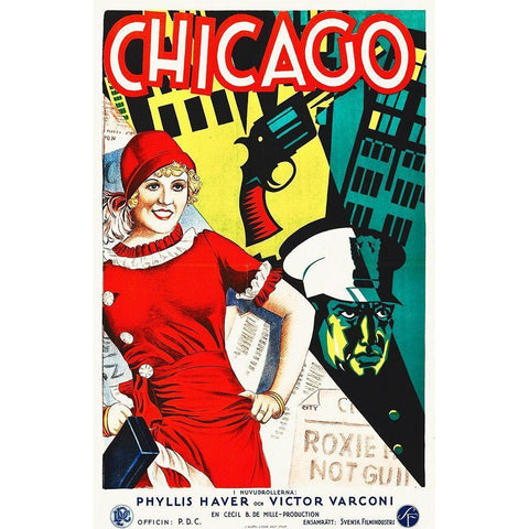 Chicago White Modern Wood Framed Art Print by Hollywood Photo Archive