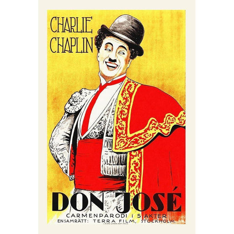 Don Jose White Modern Wood Framed Art Print by Hollywood Photo Archive