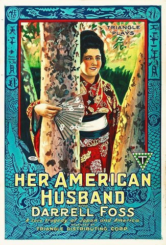 Her American Husband Black Ornate Wood Framed Art Print with Double Matting by Hollywood Photo Archive