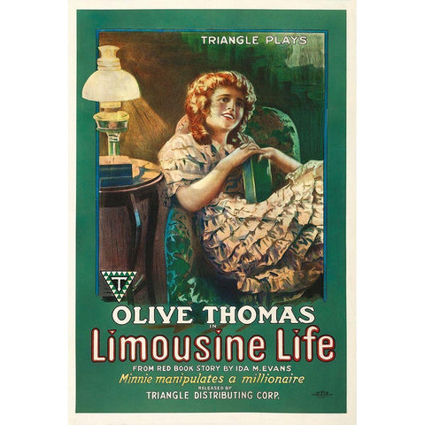 Limousine Life Gold Ornate Wood Framed Art Print with Double Matting by Hollywood Photo Archive