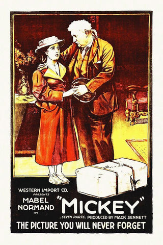 Micky Black Ornate Wood Framed Art Print with Double Matting by Hollywood Photo Archive