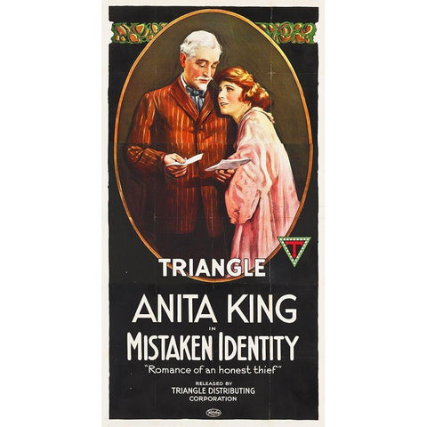 Mistaken Identity White Modern Wood Framed Art Print by Hollywood Photo Archive