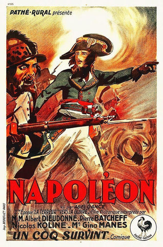 Napoleon, 1929 Black Ornate Wood Framed Art Print with Double Matting by Hollywood Photo Archive