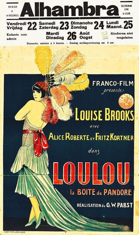 Pandoras Box Black Ornate Wood Framed Art Print with Double Matting by Hollywood Photo Archive