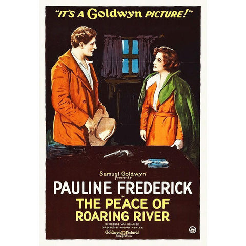 Peace of Roaring River Gold Ornate Wood Framed Art Print with Double Matting by Hollywood Photo Archive