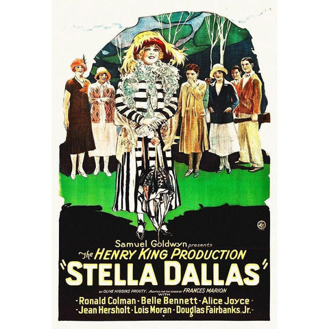 Stella Dallas Gold Ornate Wood Framed Art Print with Double Matting by Hollywood Photo Archive