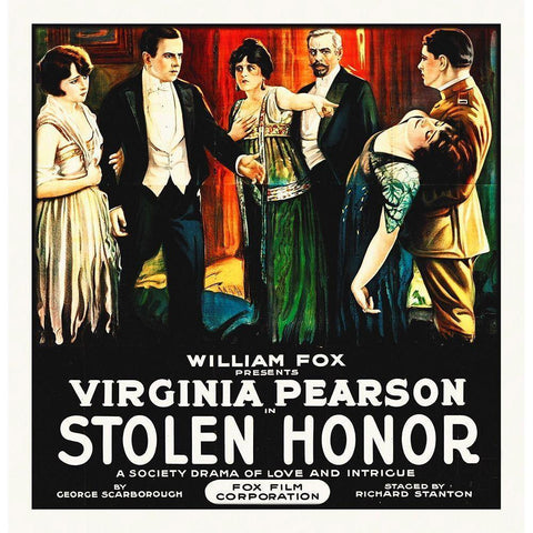 Stolen Honor White Modern Wood Framed Art Print by Hollywood Photo Archive