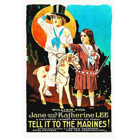 Tell It To The Marines Gold Ornate Wood Framed Art Print with Double Matting by Hollywood Photo Archive