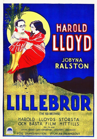 The Kids Brother Black Ornate Wood Framed Art Print with Double Matting by Hollywood Photo Archive